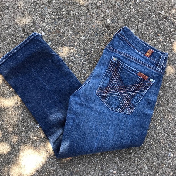 7 For All Mankind Denim - 7 For All Mankind Capri 7 For All Mankind Denim - 7 For All Mankind Capri